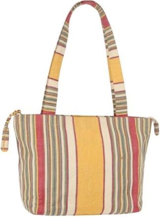 Chanel Pre-owned Tote Bags, female, Multicolor, Size: ONE SIZE Pre-owned Canvas Tote