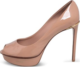 Louis Vuitton Pumps in pelle verniciata 120 mm - Toni neutri