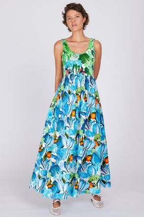 Rachel Antonoff Aubrey Dress in Radicchio & Citrus at Nordstrom, Size X-Small