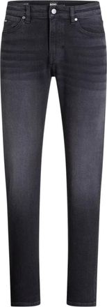 HUGO BOSS Jeans - Heren - Slim Fit Jeans - Zwart - W34 L34 - Jeans