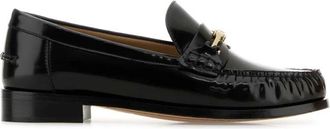 Ferragamo Harry Loafers - Dames - Loafers - Zwart - 35 1/2 EU - Leer - Schoenen