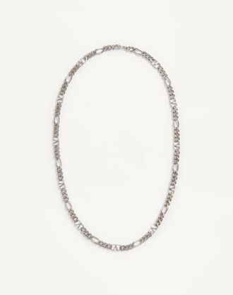 Valentino Garavani Collana Vlogo Signature In Metallo Uomo PALLADIO UNI