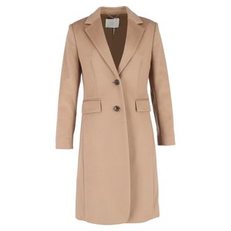 コート BOSS Woman Coat Coffee 50518893 361 Boss Outlet: Coat woman - Coffee | Boss coat 50518893 online