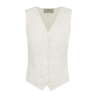 Cortana Lupe Linen Vest