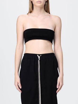 Rick Owens Top a fascia in viscosa