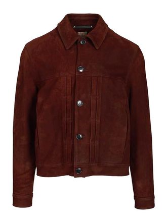 Paul Smith Pleated Trucker Jacket