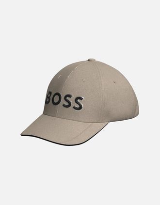 HUGO BOSS Mens Green US Baseball Cap, Khaki - Tan - Size: ONE size