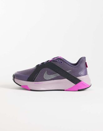 Nike Hybrid RN sneakers grigie e viola-Grigio