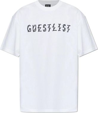 44 Label Group T-shirt met logo - Heren - T-shirts - Wit - M - Tops