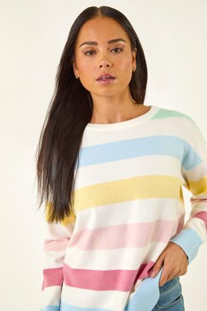 Roman Stripe Knit Jumper