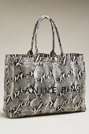 Anine Bing Leo Canvas Tote Bag