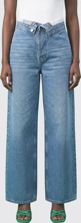 Amish Jeans Roll Up Dolly in denim di cotone