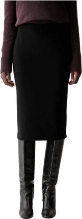 Joseph Ribkoff Klassieke Lange Kokerrok - Dames - Kokerrokken - Zwart - 3XL - Polyester - Rokken