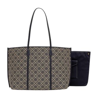 Tory Burch Tassen, Dames, Veelkleurig, ONE Size, Katoen, Perry Shopper
