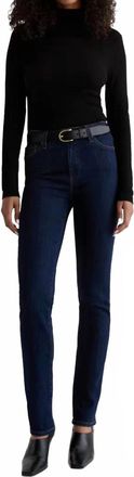 AG - Adriano Goldschmied Mari Extended Jeans In Modern Indigo