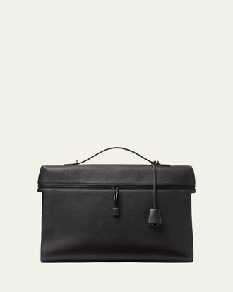 Loro Piana Mens Extra Leather Briefcase