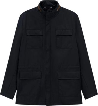 Bugatti Light Jacket - Heren - Zomerjassen - Blauw - 4XL - Jassen