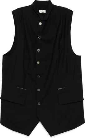 Bed J.W. Ford Gilet destrutturato - Nero