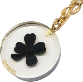 Chanel gold Clear Metal Necklace (Pre-Owned)