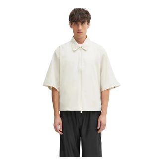 Rains Hombre, Camisas, Beige, Talla: S
