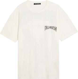 Cole Buxton Patriot Logo-print Cotton T-shirt - White - L
