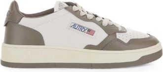 Autry Medalist Colour-block Leather Sneakers