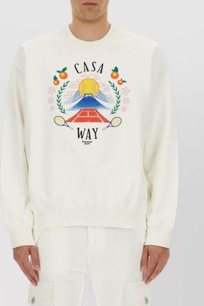 Casablanca cotton casa way mountain sweatshirt