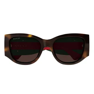 Gucci Sunglasses Gg2115 S 002 Brown Green/Brown Women