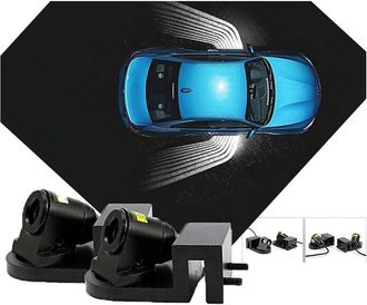 Trade Shop Trade Shop Traesio - Trade Shop - Kit Led Proyecto Angel Illuminazione Portiere Auto Luce Led Bianca