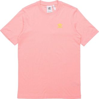 adidas originals Front Back Tee Sports Short Sleeve Pink FM3349