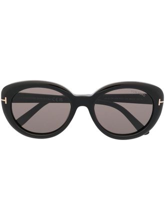 Tom Ford Eyewear Occhiali da sole tondi - Nero