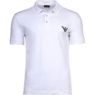 Emporio Armani Essential Polo - Heren - Polos - Wit - XL - Katoen - Tops