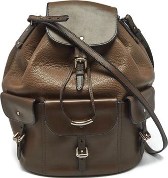 Burberry Schoudertas met trekkoord - Bruin