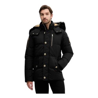 Moose Knuckles Heren, Jassen, Zwart, Maat: 2XL Katoen