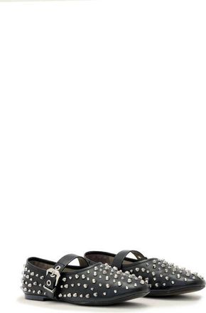 AllSaints Hollie Mary Jane Flat in Black at Nordstrom, Size 7Us