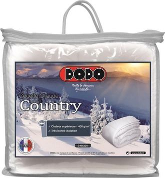 Dodo Dodo Country Piumone Bianco 240 X 260 Cm Caldo Invernale