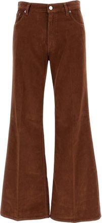 Haikure Brown High Rise Jeans