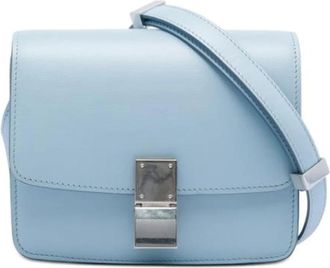 Celine Pre-owned Classic Box Crossbody Bag - - Pre-owned - Donna - Blu - ONE SIZE