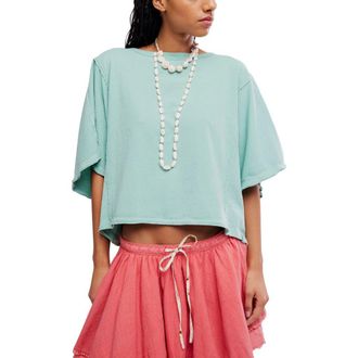 Free People Next Level Batwing Oversize T-Shirt in Wasabi Sauce at Nordstrom, Size X-Large