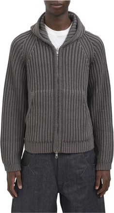 Our Legacy Maglia Level Hood - - Sweatshirts & Hoodies - Uomo - Grigio - L