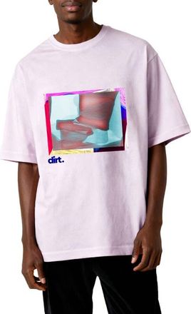 D.RT Perspective Graphic T-Shirt in Pink at Nordstrom, Size Xx-Large