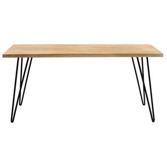 Miliboo Mesa De Comedor Rectangular Mango L160 Cm Vibes