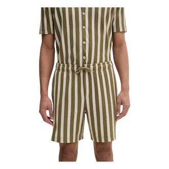 Marc O'Polo Korte Broeken, Heren, Groen, M, Casual Shorts