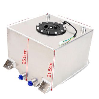 OEM Dep&oacute;sito De Combustible De 20 Litros, Dise&ntilde;o Ligero De Aluminio, Color Plata