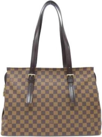 Louis Vuitton Pre-owned Schoudertas - Dames - Vintage Shopper - Bruin - ONE Size - Vintage