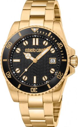 Roberto Cavalli RC5G129M0075 Mens Watch - Gold - One Size