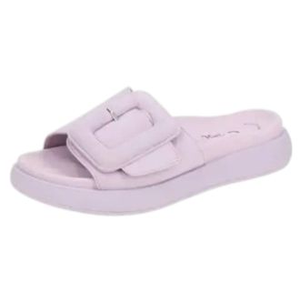 Gabor Womens Open Toe Slip On Sandals In Violet