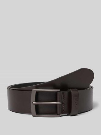 Joop G&uuml;rtel mit Label-Detail in Dunkelbraun, Gr&ouml;&szlig;e 100