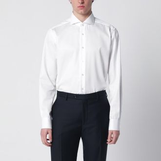 Xacus White Travel Tailor Fit shirt