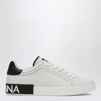 Dolce & Gabbana Portofino white/black leather Sneakers